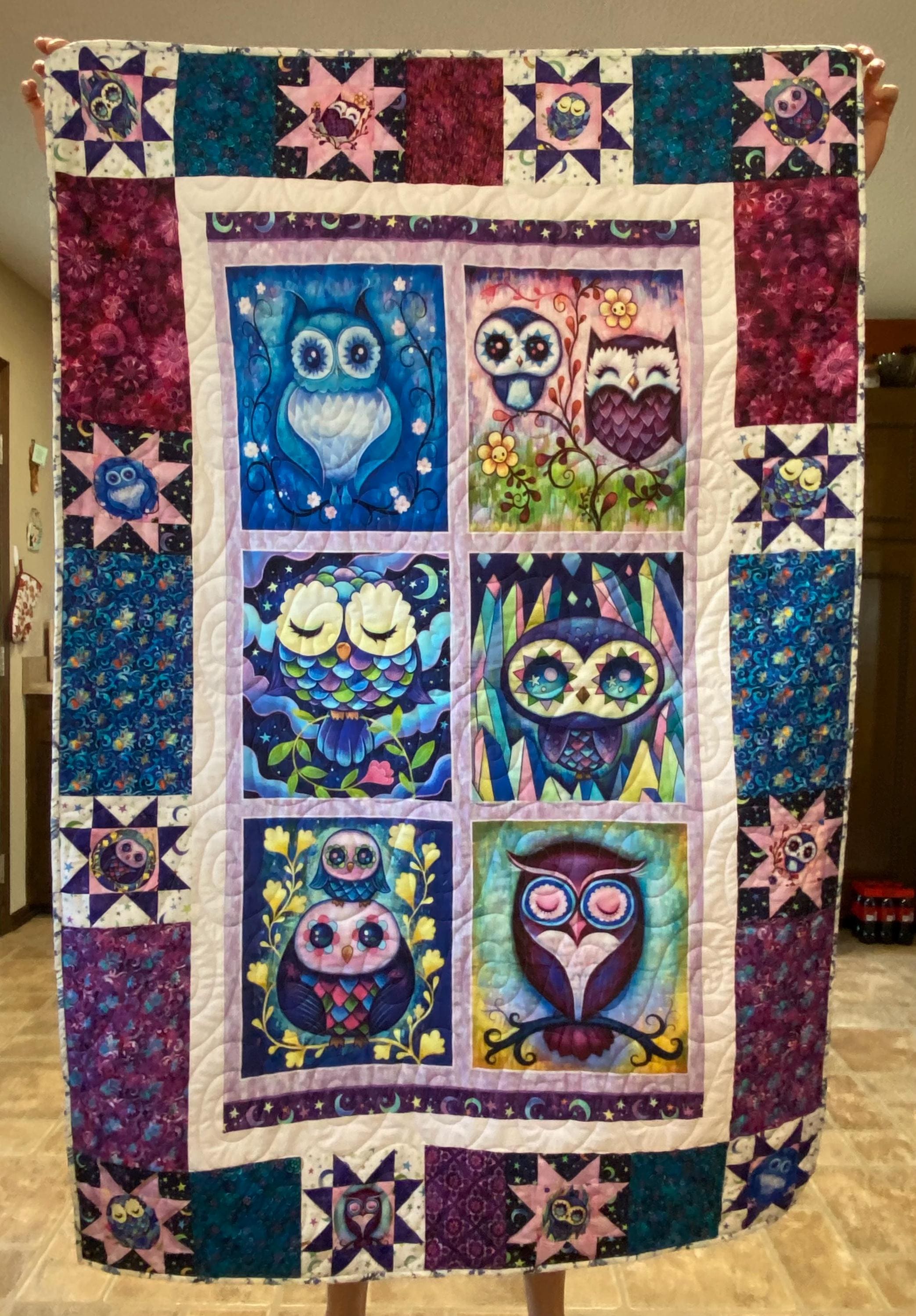 Owl Themed Quilt