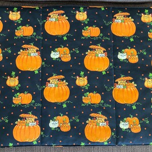 Pompoen Kat Halloween Pet Deken Mat