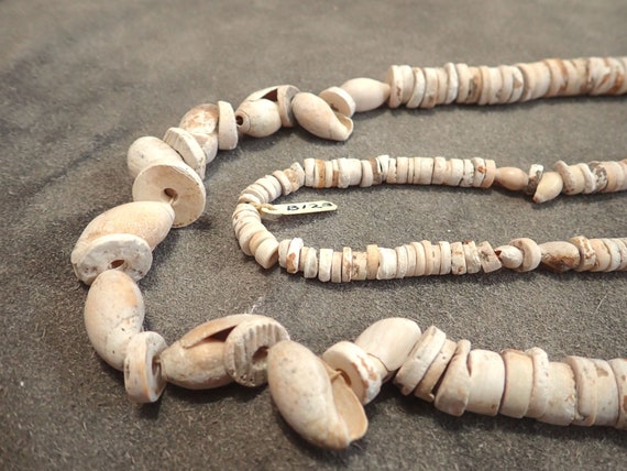 Authentic Developmental Phase Native American Shell Bead