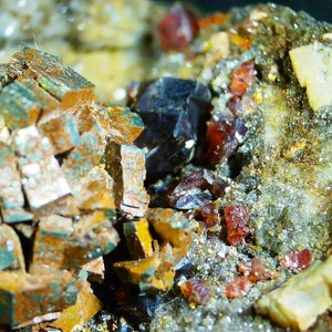 Sphalerite, Marcasite and Dolomite Crystals found near Joplin, Missouri