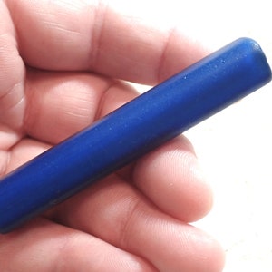 Authentic Nueva Cadiz Blue Glass Spanish Trade Bead dating from Early 1500
