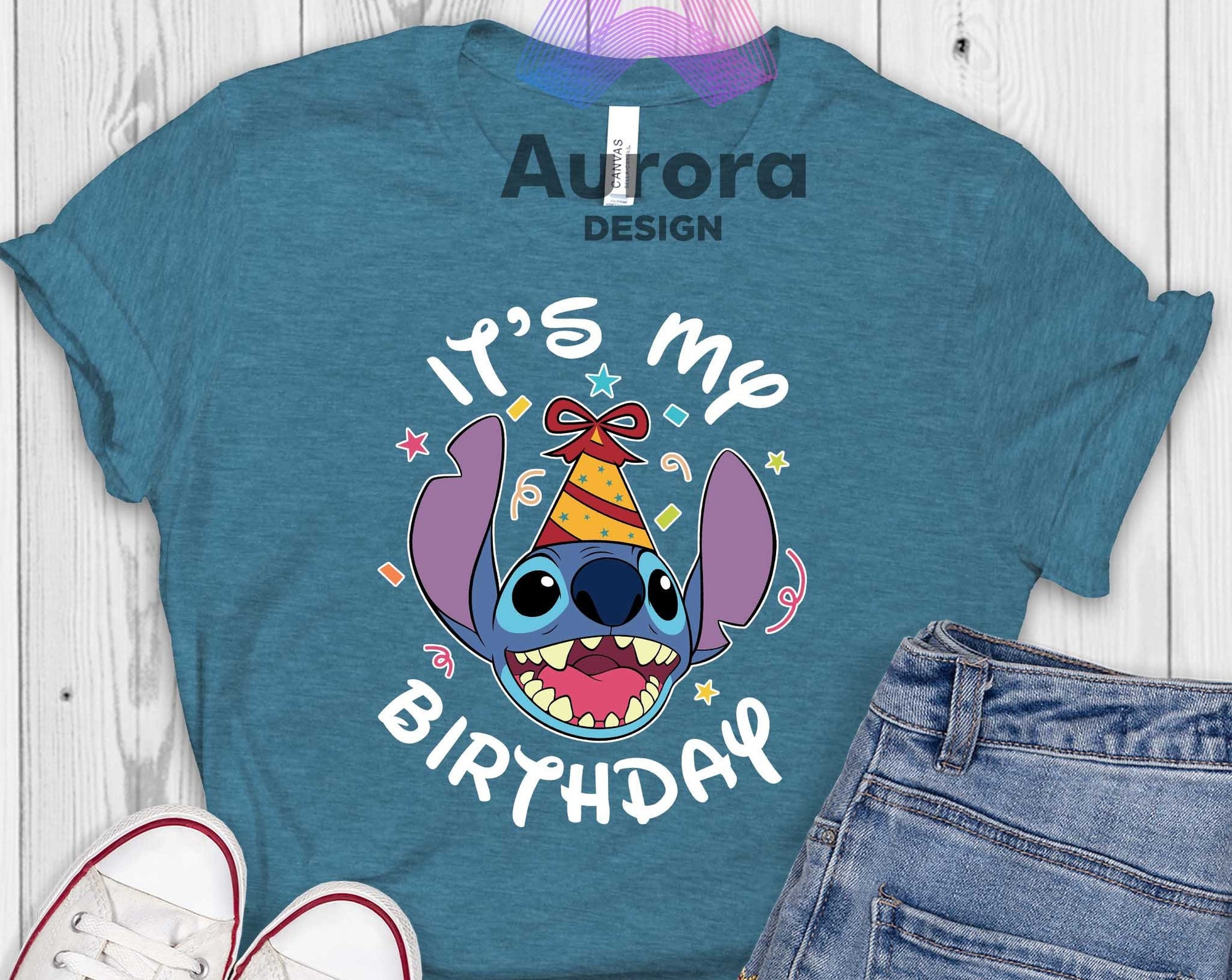 Discover It's My Birthday T-shirt, Stitch Shirt, Disney Birthday Shirt