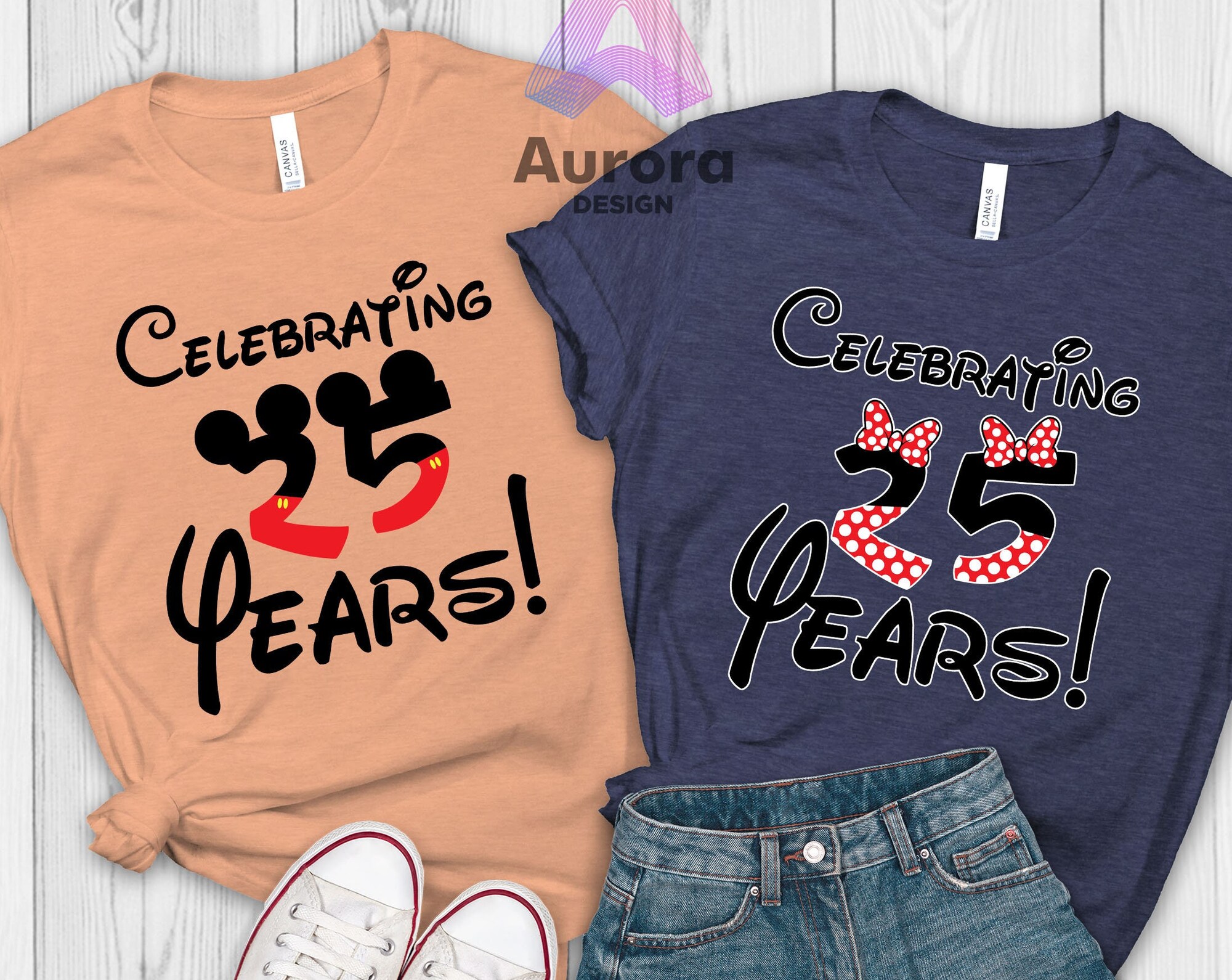 Disney Celebrating T-shirt, Disney Couple Shirts