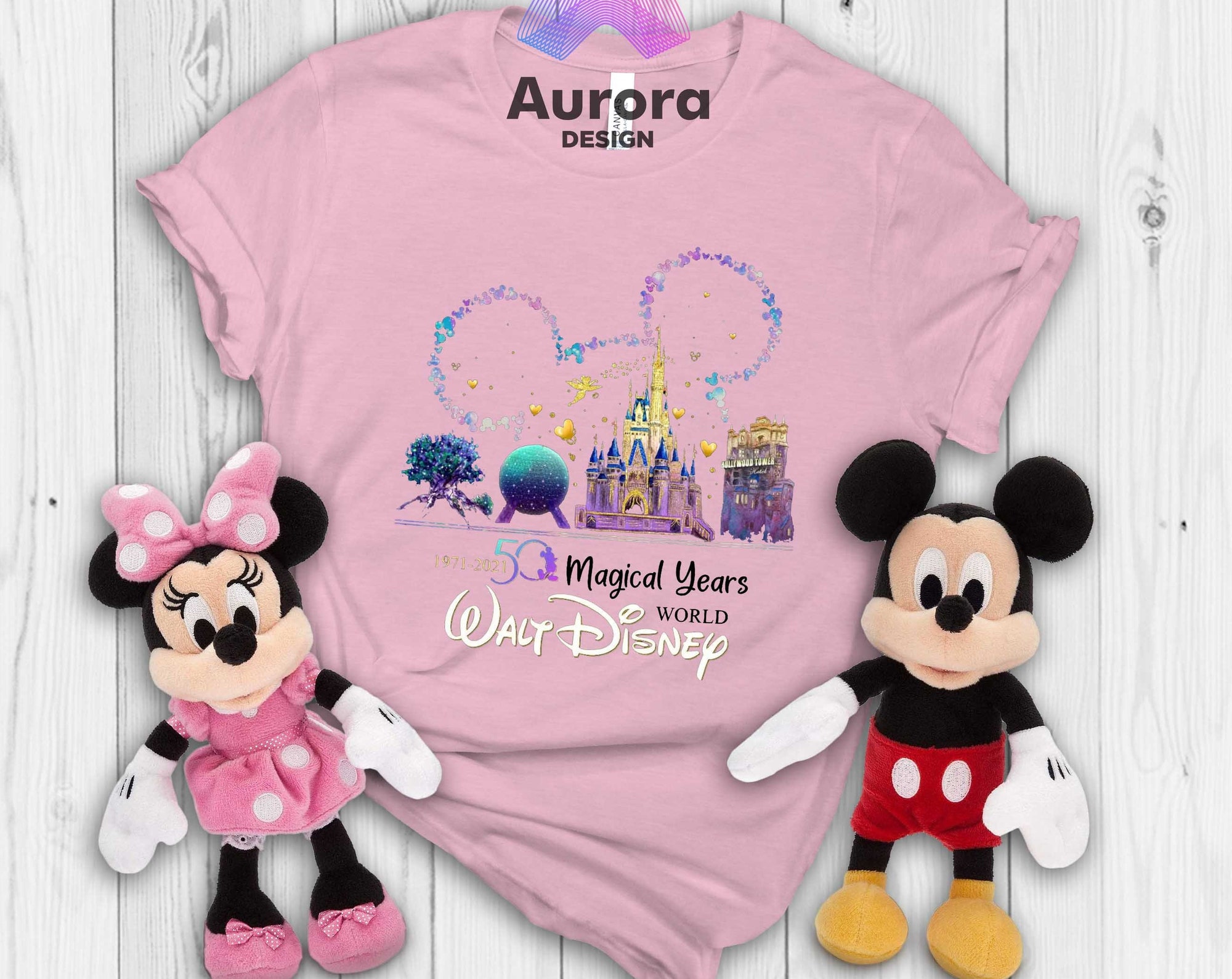 Discover Walt Disney World 50 Magical Years T-shirt, Disney World 50th Anniversary T-shirt