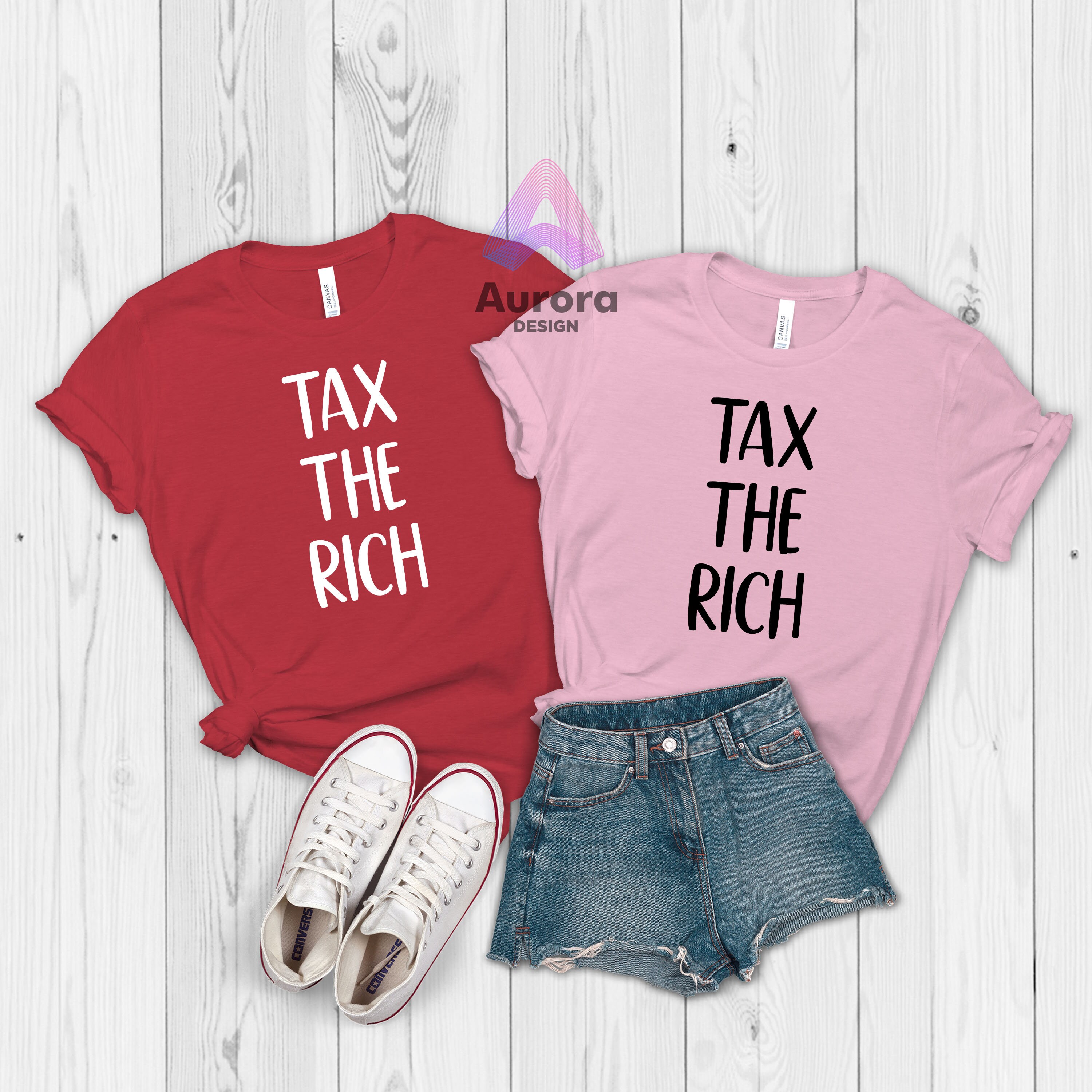 Tax the Rich T-shirt Political T-shirt 