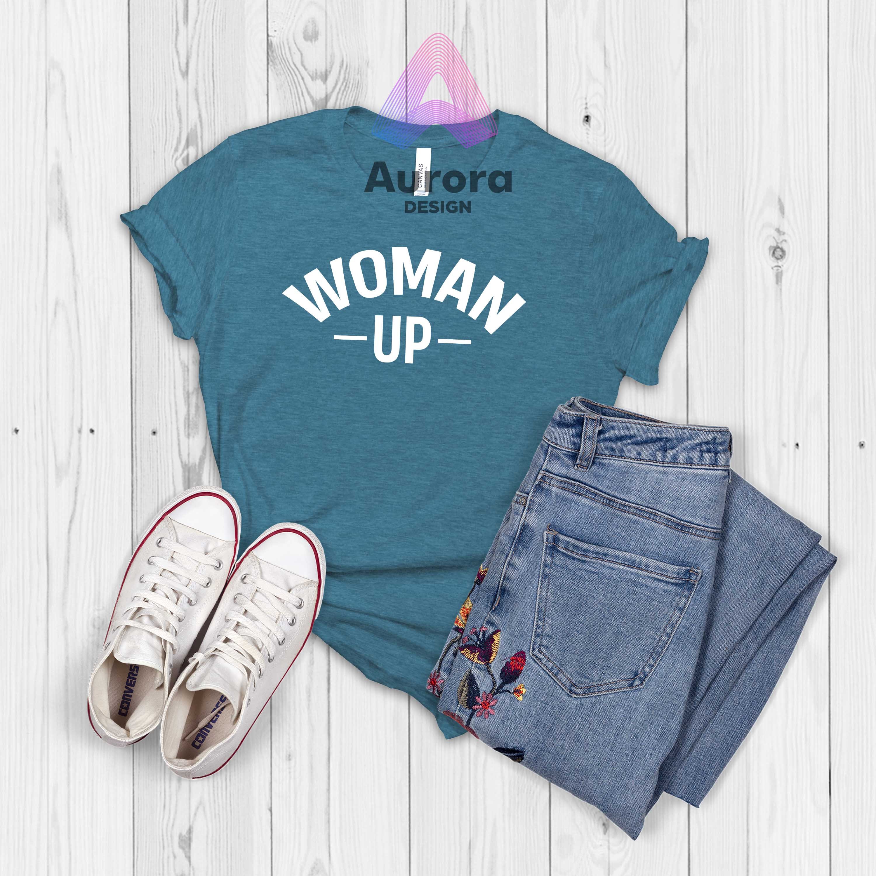 Discover Woman Up T-shirt, Motivational Shirt, Feminism Inspired Tank Tops, Best Summer Top, Women Empower Shirts, Human Rights Awareness Shirts