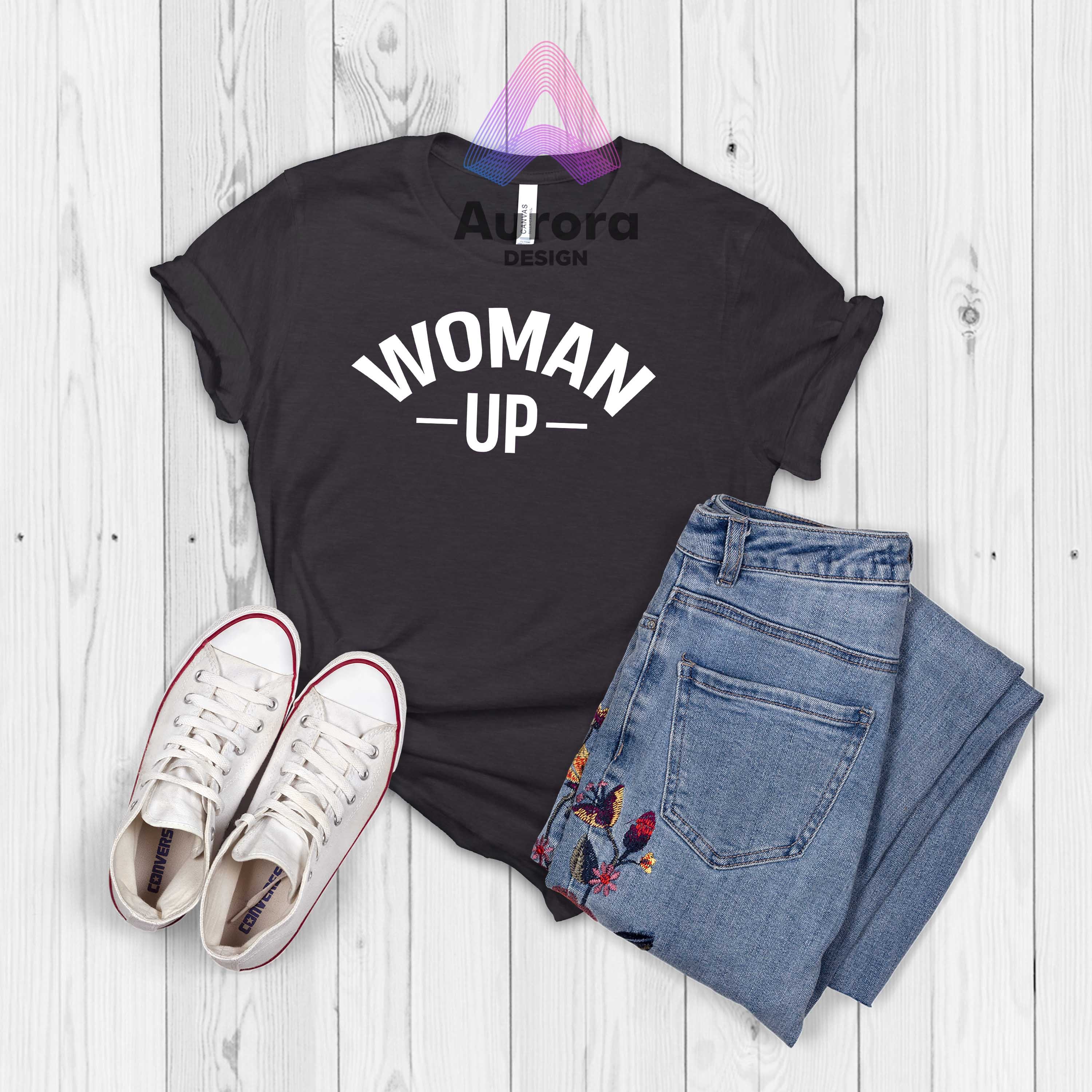 Discover Woman Up T-shirt, Motivational Shirt, Feminism Inspired Tank Tops, Best Summer Top, Women Empower Shirts, Human Rights Awareness Shirts