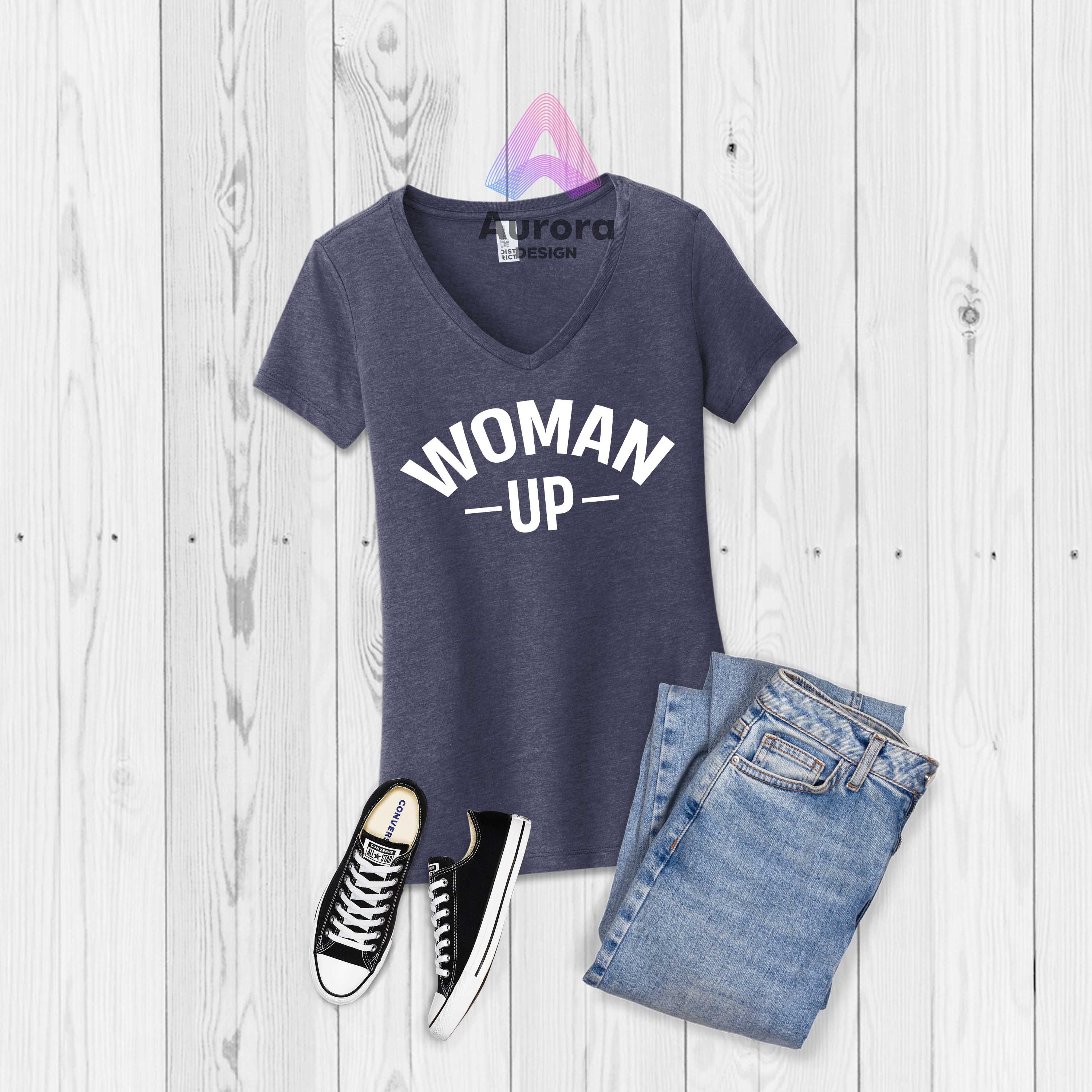 Discover Woman Up T-shirt, Motivational Shirt, Feminism Inspired Tank Tops, Best Summer Top, Women Empower Shirts, Human Rights Awareness Shirts