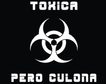 Toxica Pero Culona Aufkleber