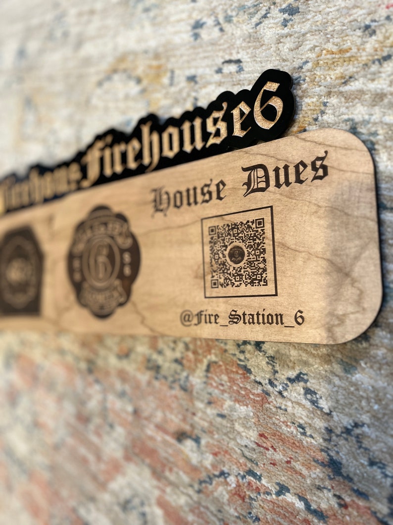 Custom QR Code Sign - Etsy