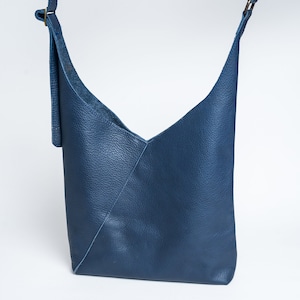 Soft leather tote bag - Da Bao slouchy tote bag - Daily leather oversized purse - Hobo bag - Leather shoulder Bag Women