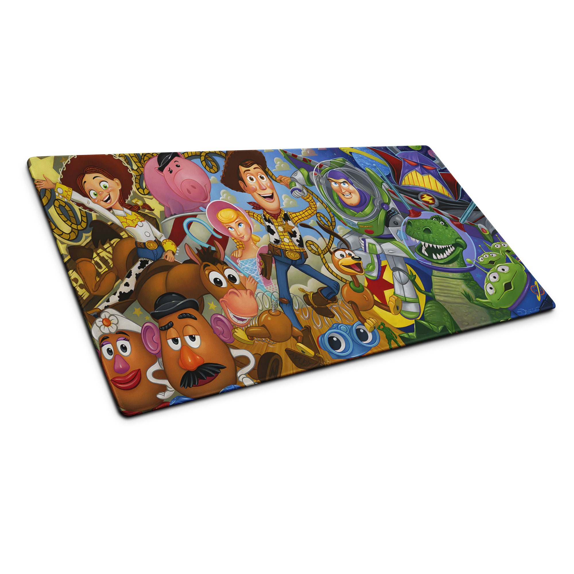 Disney Toy Story Sheriff Woody Buzz Lightyear Mouse Pad Toy Etsy