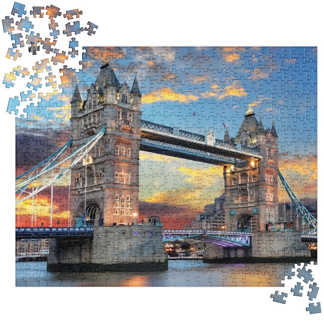 Tower Bridge Jigsaw Puzzle, Tower Bridge, London Landmark Jigsaw Puzzle