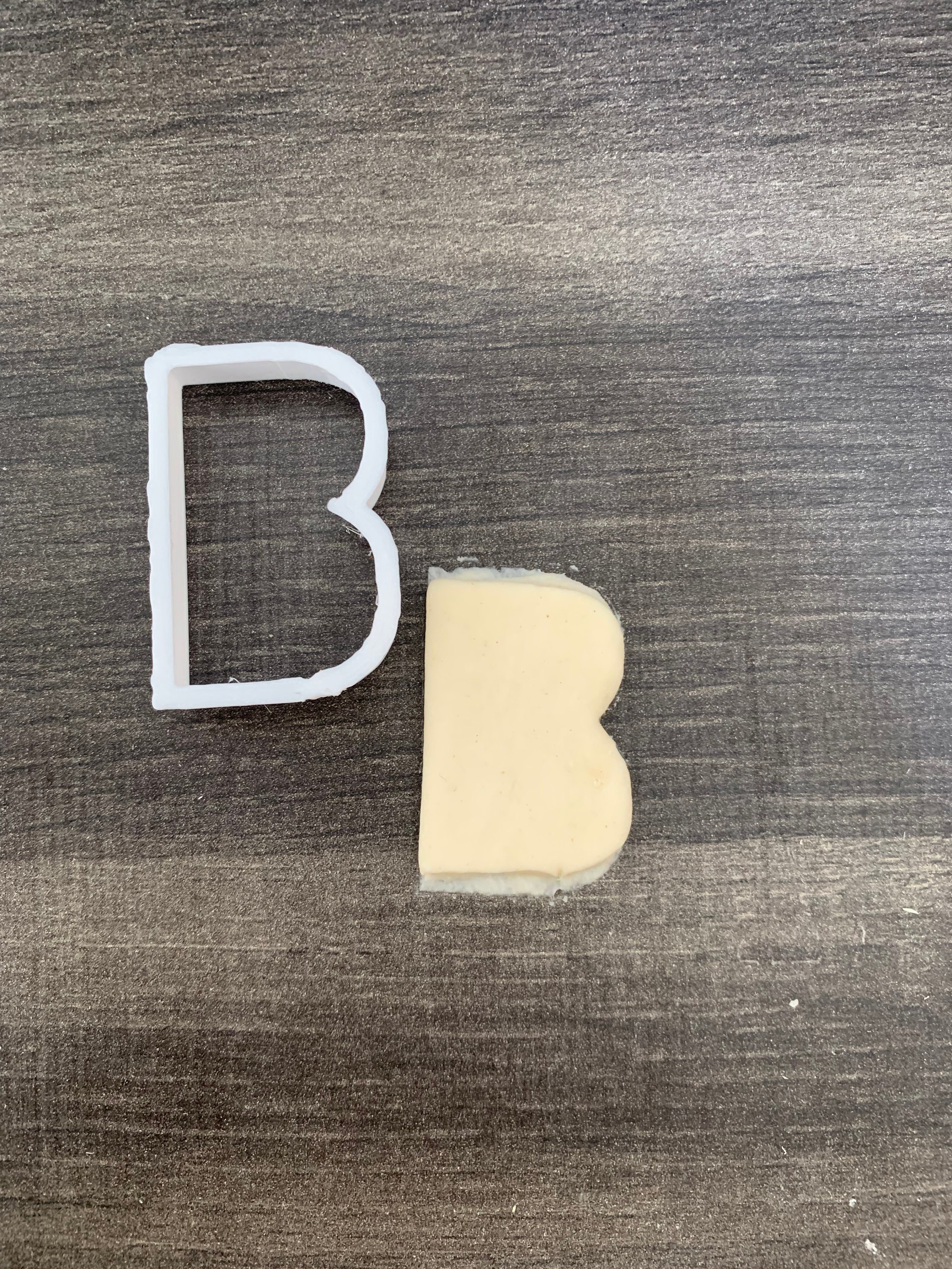 Emporte Pièce en Forme de B/Coupe Biscuit Lettre d'alphabet