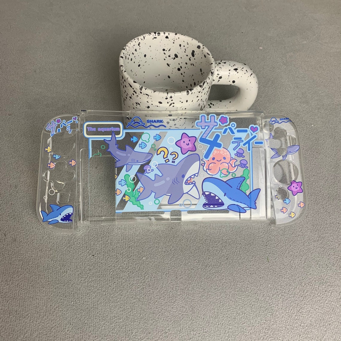 Shark Clear Switch Case Kawaii Nintendo Switch Case TPU Etsy UK