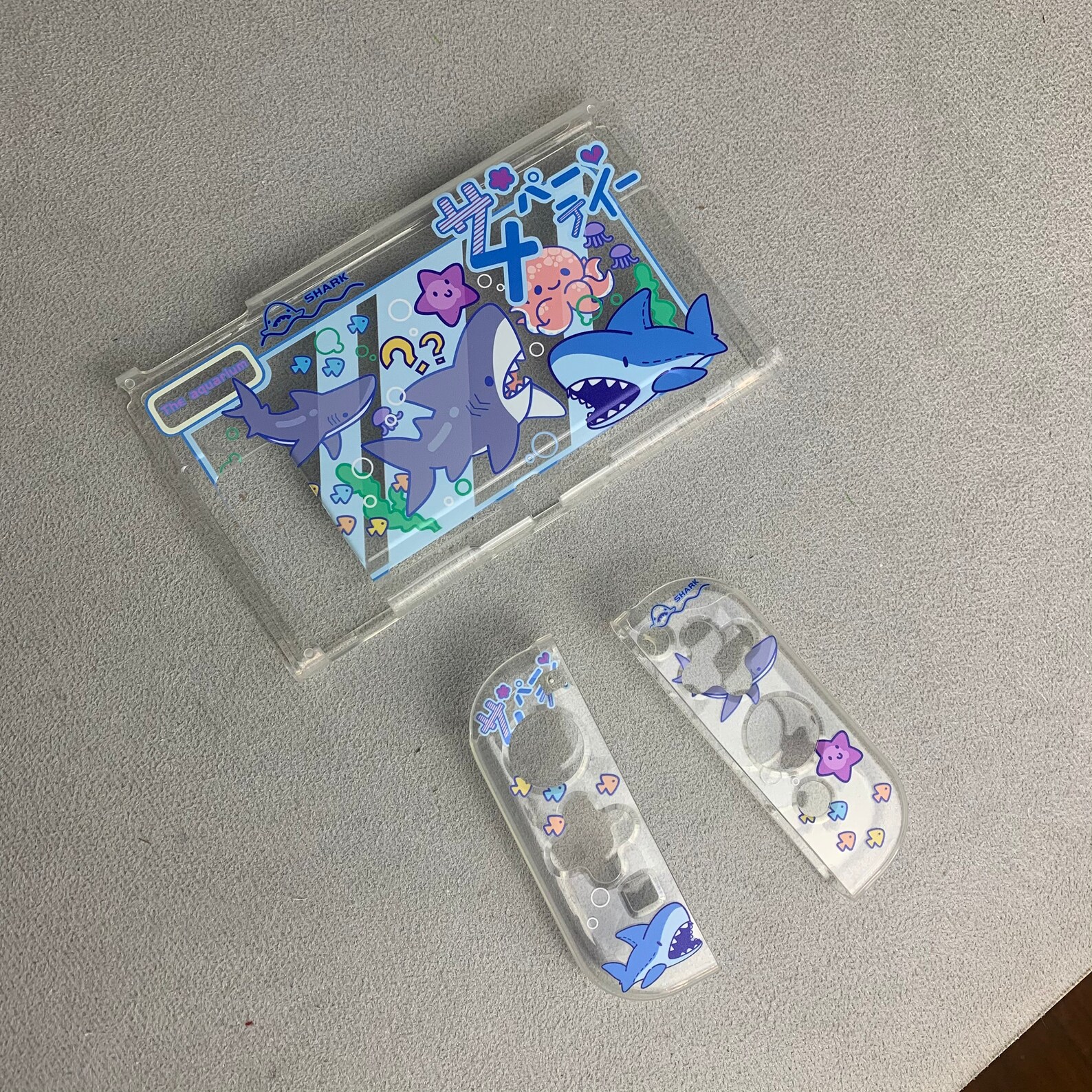 Shark Clear Switch Case Kawaii Nintendo Switch Case TPU Etsy UK
