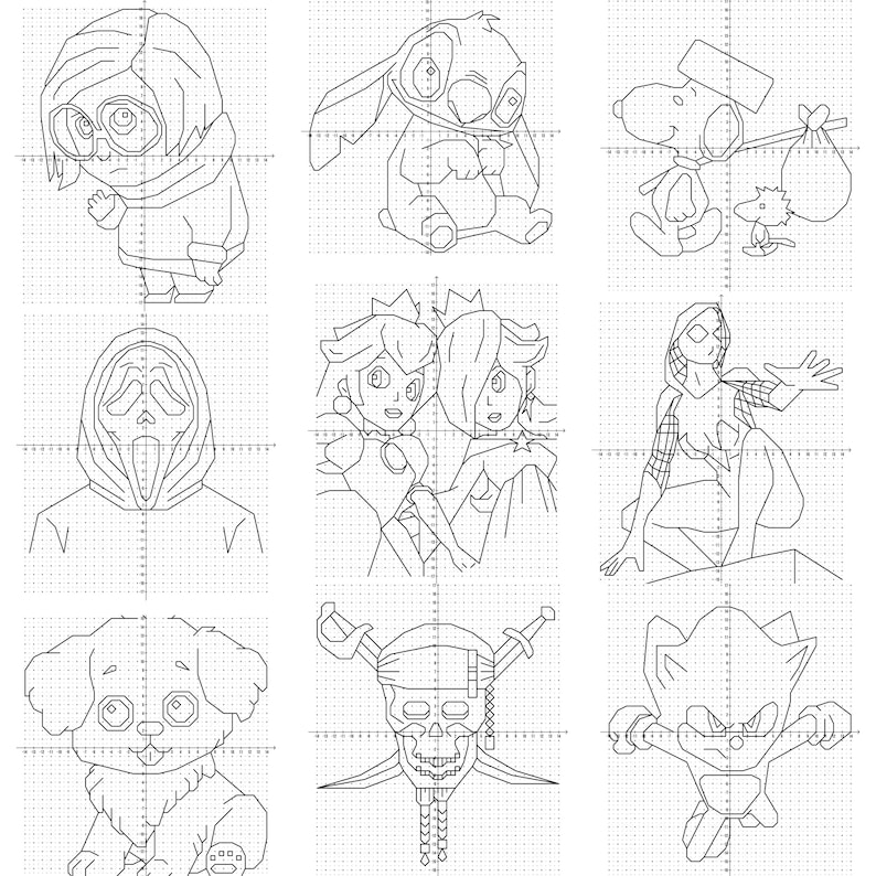 Coordinate Graphing Mystery Pictures, Math Activities, Coordinate Plan, Art image 10