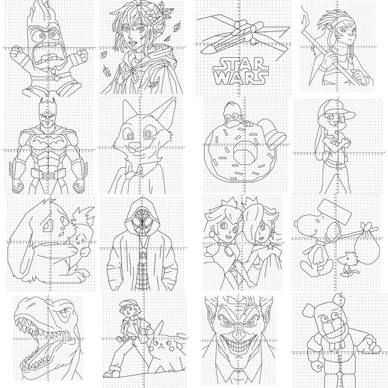 Coordinate Graphing Mystery Pictures, Math Activities, Coordinate Plan, Art image 3