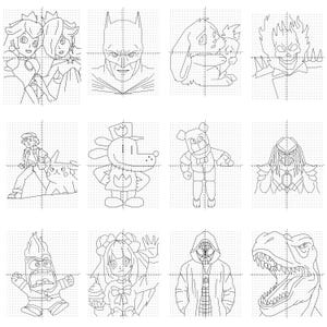 Coordinate Graphing Mystery Pictures, Math Activities, Coordinate Plan, Art image 6