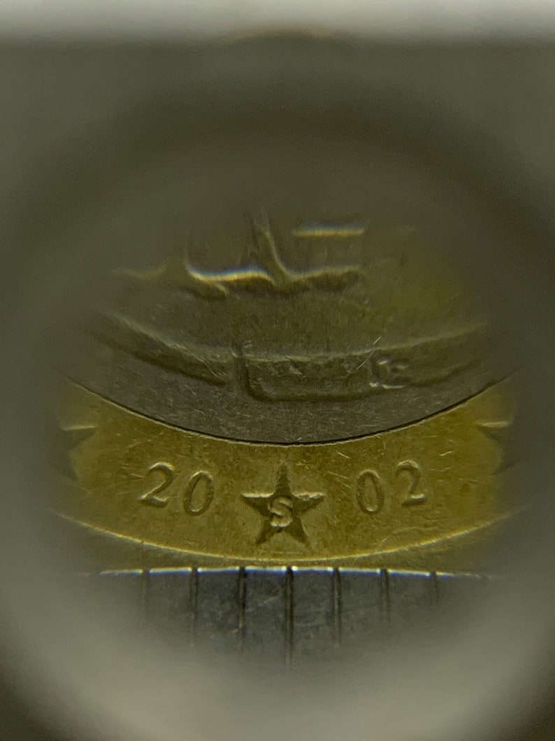 Piece De 1 Euro Avec Un Hibou RARE pièce de 1 euro avec hibou et lettre 'S' sur - Etsy France