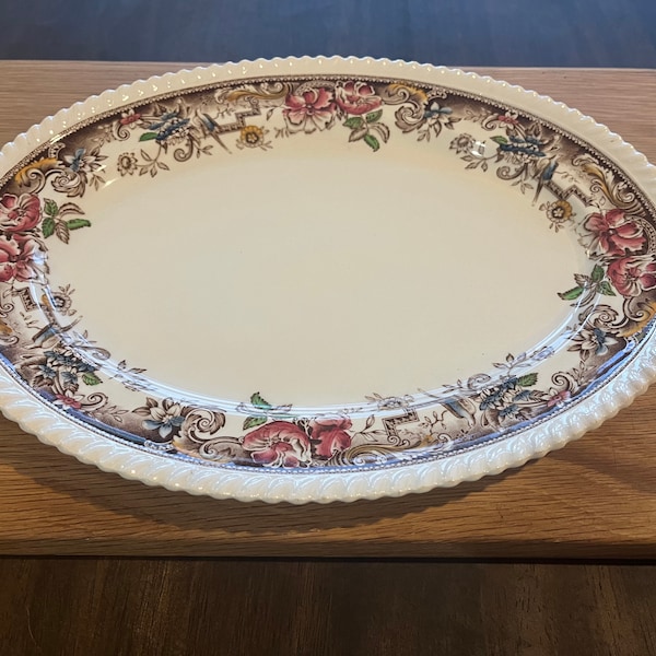 Johnson Brothers Devonshire 12" Oval Platter #118579 Discontinued