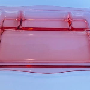 Pink Cambridge Dresser/Vanity Tray #660 1930’s