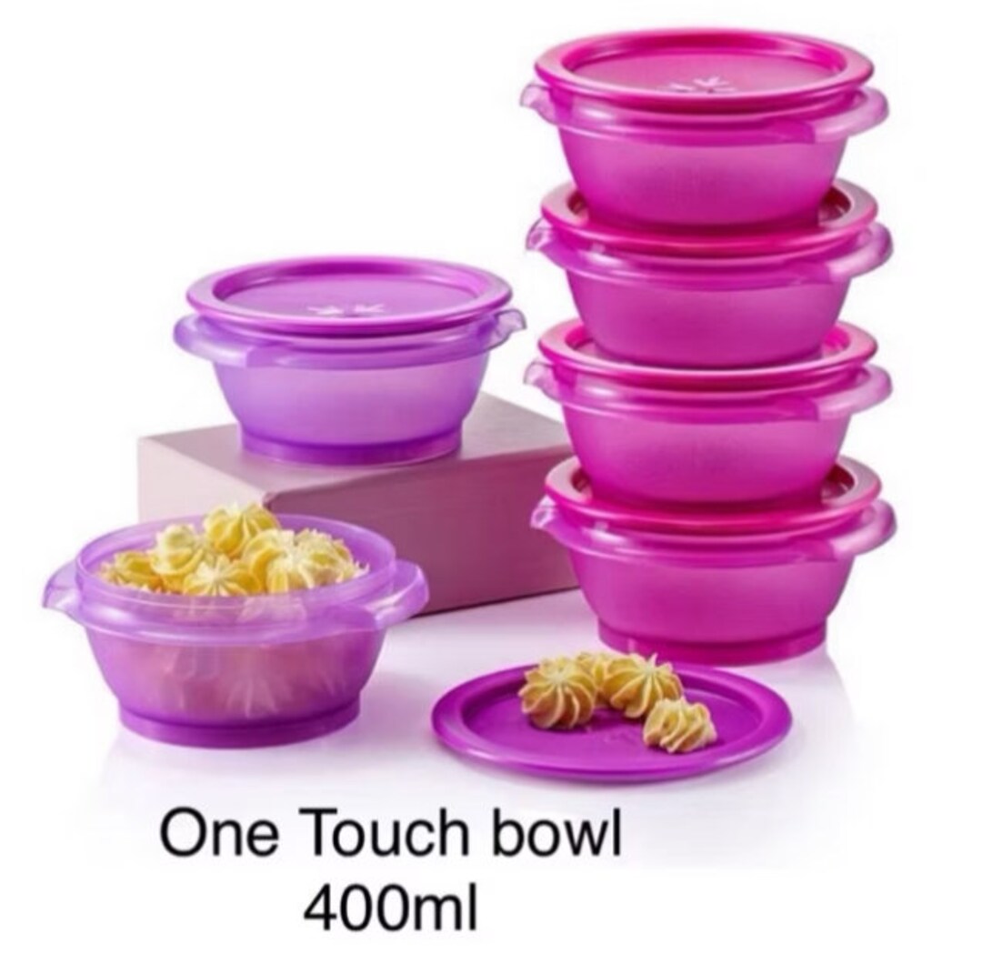 Tupperware One Touch Bowl 400ml - Etsy