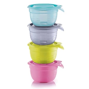 Tupperware Pretty Pastel Bowl Set (4pcs)