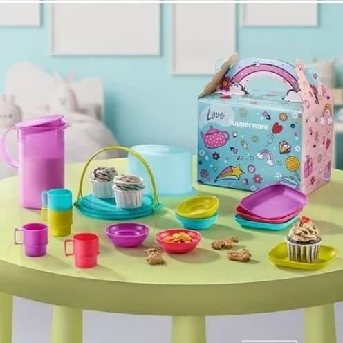 Tupperware Mini Party Serving Set Kids Summer 2014: Home &  Kitchen