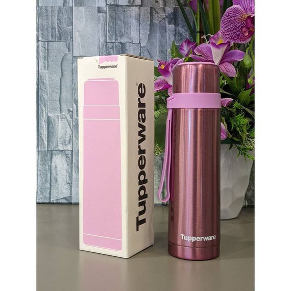 Tupperware Duo Tup Thermal Flask Hot or Cold Drink Container Leak Proof  Double Wall Easy Pour -  Israel