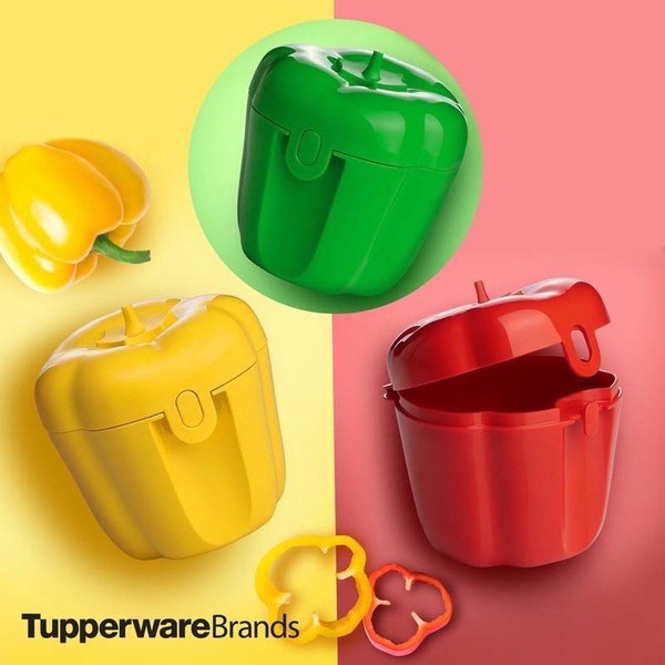 Tupperware Limited Edition Pepper Fruit Chilli Keeper