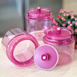 Tupperware Gourmet Counterparts Canister Cookies Jar 900ml Airtight