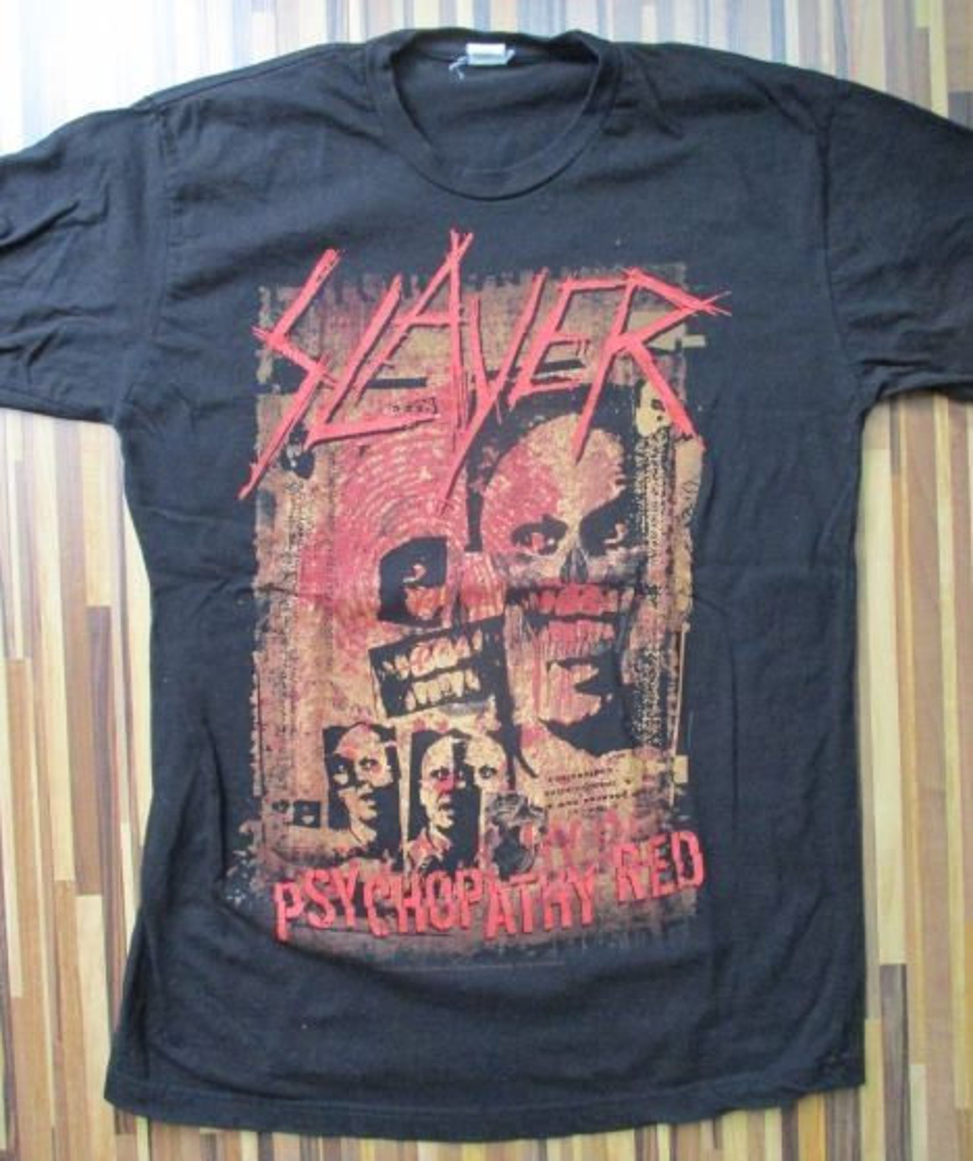 Slayer Rare Psychopathy Red 2009 Tour Shirt