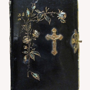 Antique Prayer Book Bohemia 1898 FREE Shipping