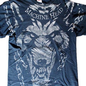 Machine Head Unleash the Wolves Shirt Free Shipping - Etsy