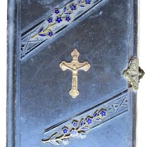 Antique Illustrated Prayer Book Bohemia 1900 FREE Shipping