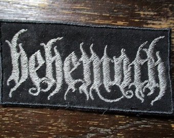 Behemoth Logo Patch Free Shipping