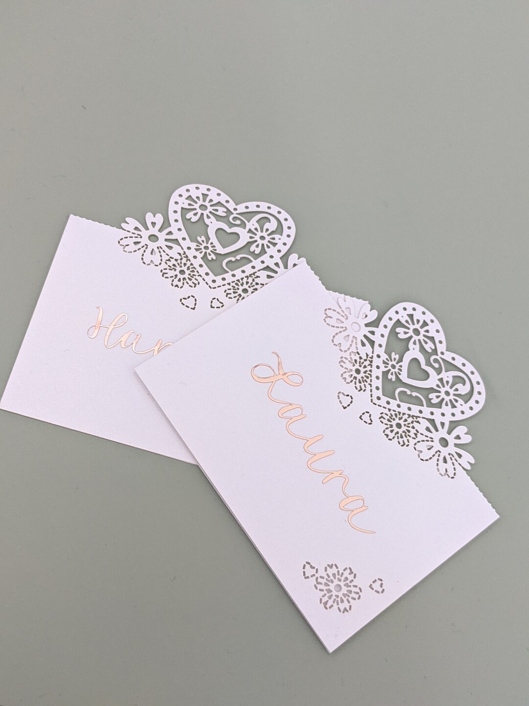 Personalised Wedding Tent Cards Etsy