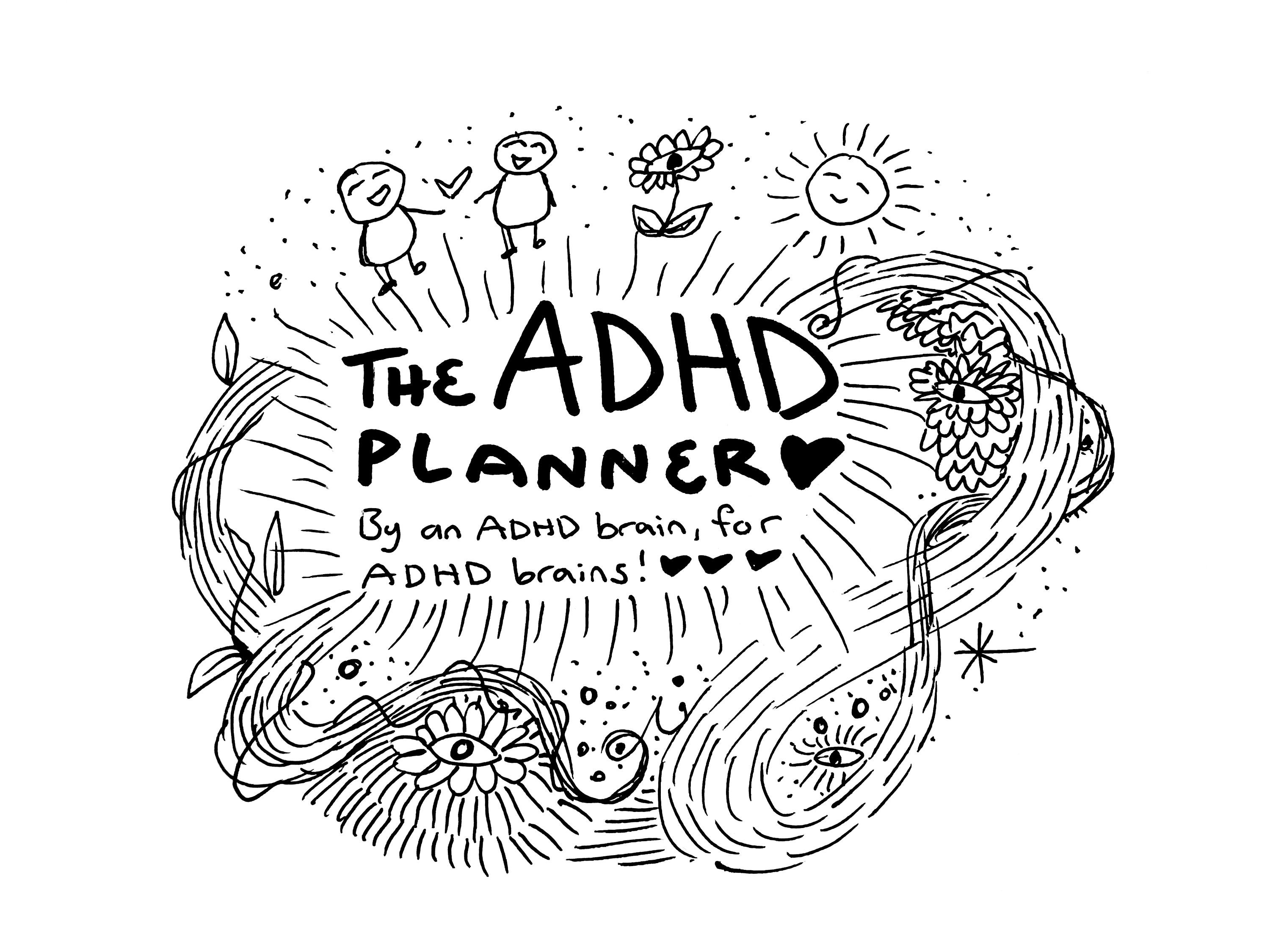 The Adult ADHD Planner Digital Download