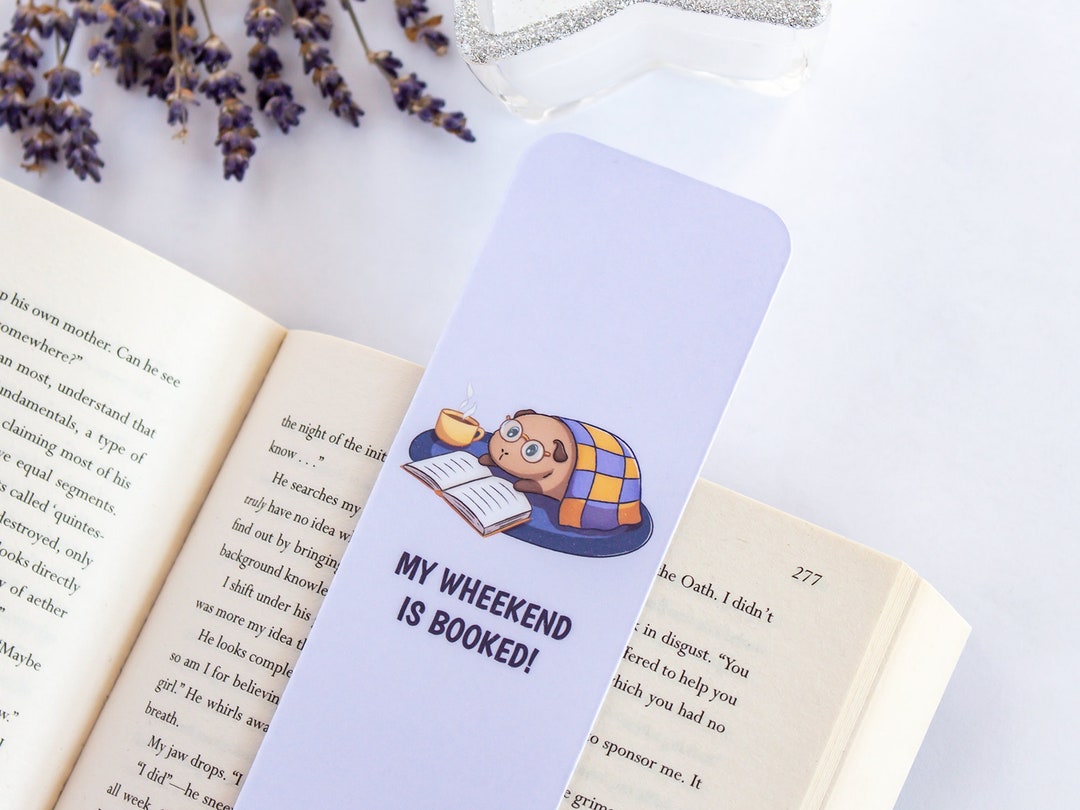 Guinea Pig Bookmark - Guinea Pig Gift - Cute Bookmark - Guinea Pig With ...