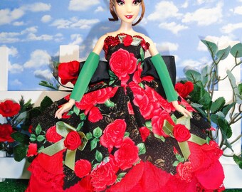 Spring/ Summer Barbie size doll dress