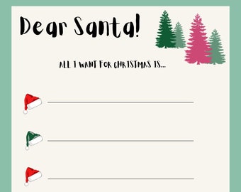 Lista życzeń Świętego Mikołaja