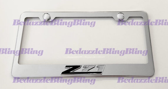 Sell Chevy Z71 Polished Stainless Steel License Plate in Naperville