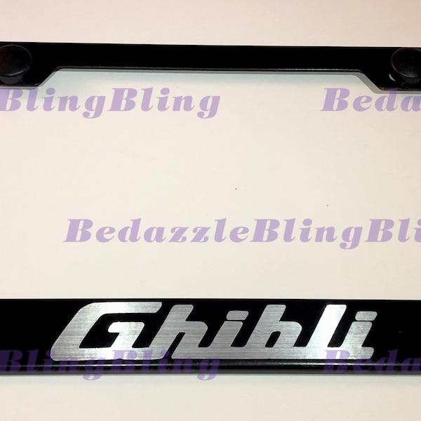 Studio Ghibli License Plate Frames Etsy