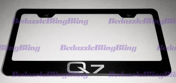 Audi q7 license plate frame deals