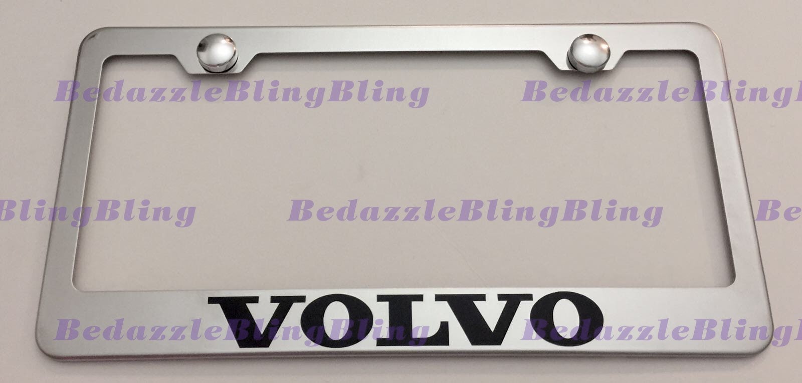 Volvo license plate frame online