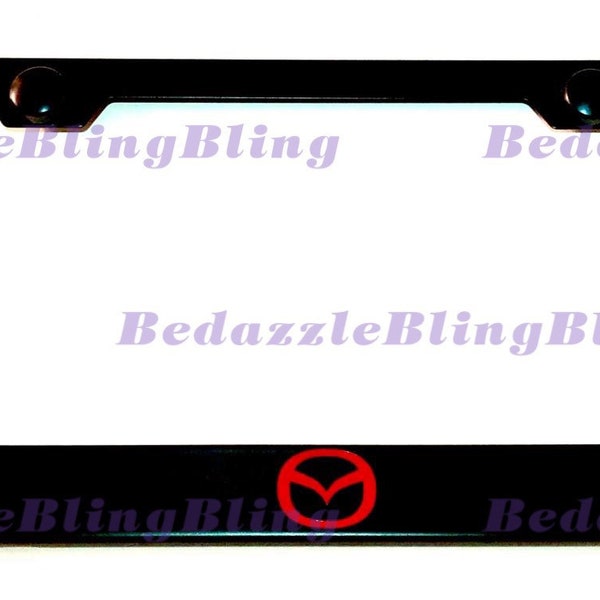 Mazda License Plate Frame Etsy