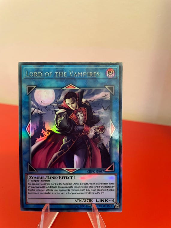 Lord of the Vampires Orica Custom Card Obelisk Tormentor Winged