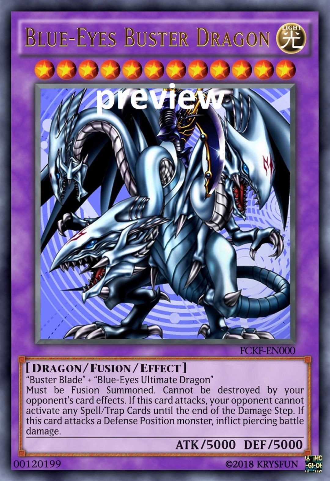 Blue-eyes Buster Dragon Orica Custom Card Obelisk Tormentor Winged Dragon  of Ra Egyptian Gods God Altered - Etsy Israel