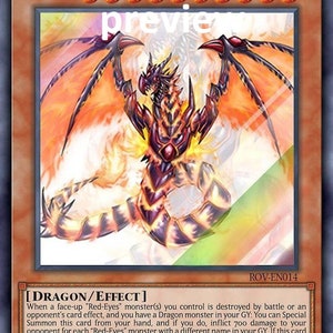 Inferno-Eyes Black Dragon orica aangepaste kaart obelisk kwelgeest gevleugelde draak van ra Egyptische goden veranderd